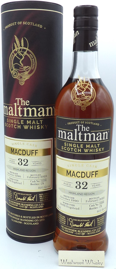 Macduff 32 Jahre Maltman Abfüllung 1990/2023
